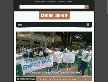 Tablet Screenshot of centroriente.org